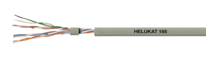 HELUKAT® 155 U/UTP 4x2xAWG 24/1 PVC